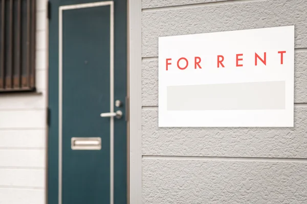 Rental Real Estate Sign — Stock Photo, Image