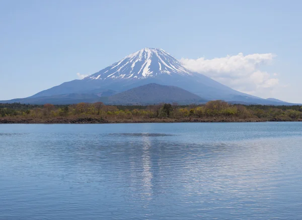 Hora Fudži a jezero Šódži — Stock fotografie
