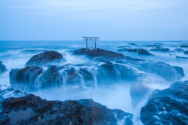 Japanese shrine gate — Stock Photo, Image