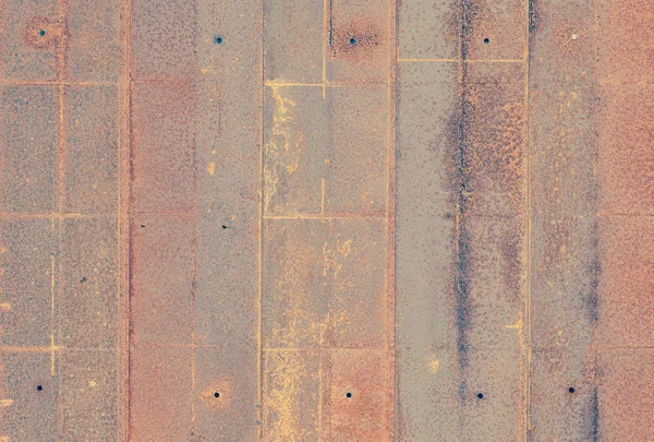 防錆金属板壁のテクスチャ — ストック写真
