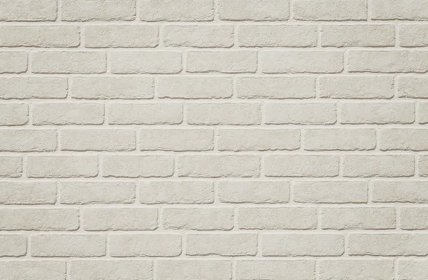 White brick wall seamless background — Stock Photo, Image