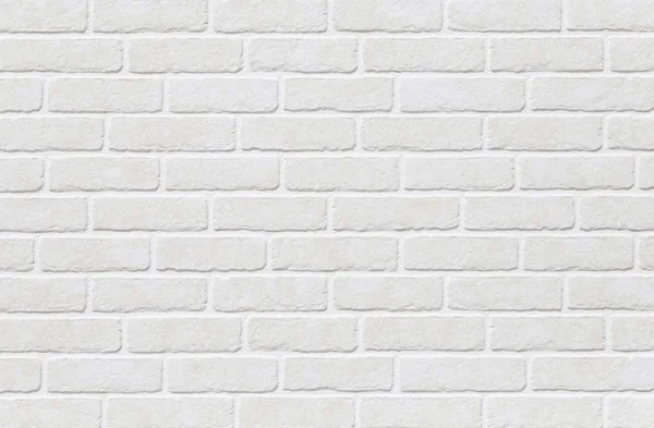 白いレンガの壁シームレスな背景 — ストック写真