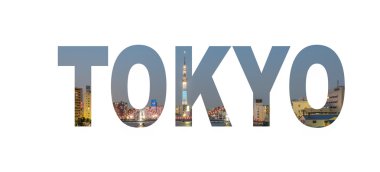 Tokyo şehir adı işareti