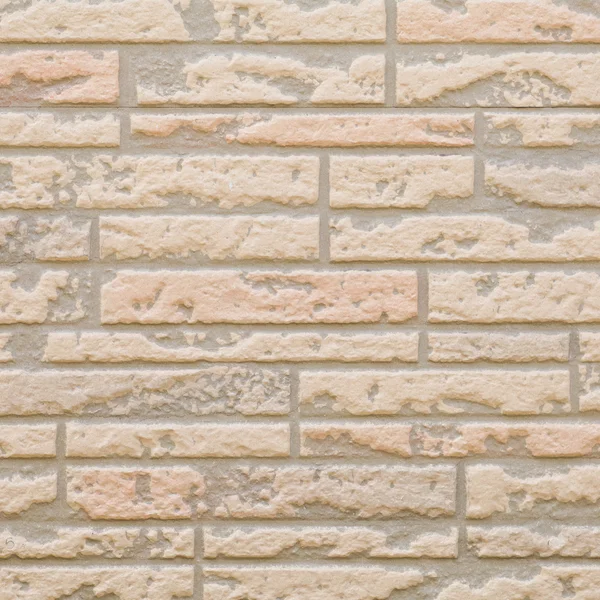 Mur en pierre de brique marron — Photo