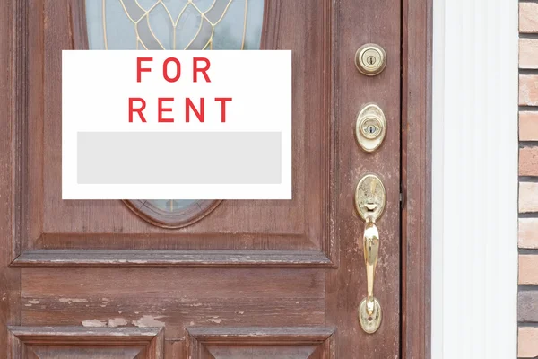 Rent Real Estate Sign — Stock Photo, Image