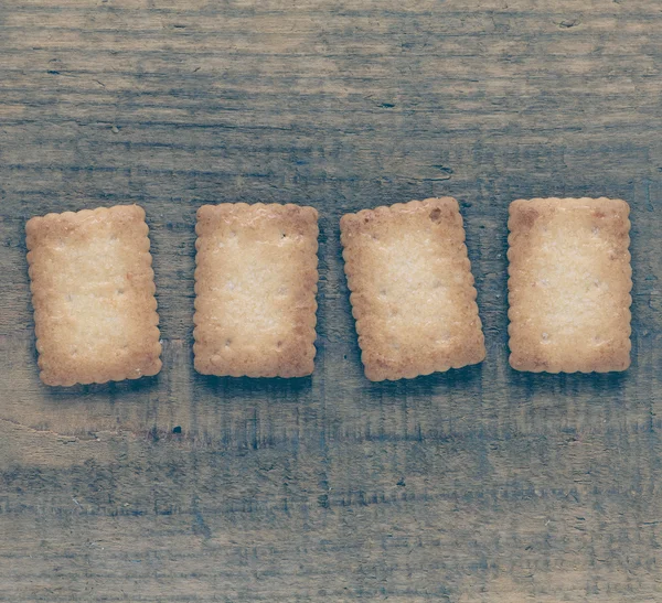 Trozo de mini galletas de coco —  Fotos de Stock