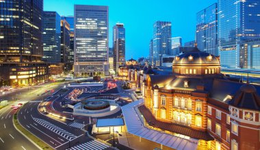 Tokyo tren istasyonu