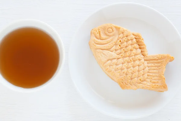 Pastel en forma de pescado japonés — Foto de Stock