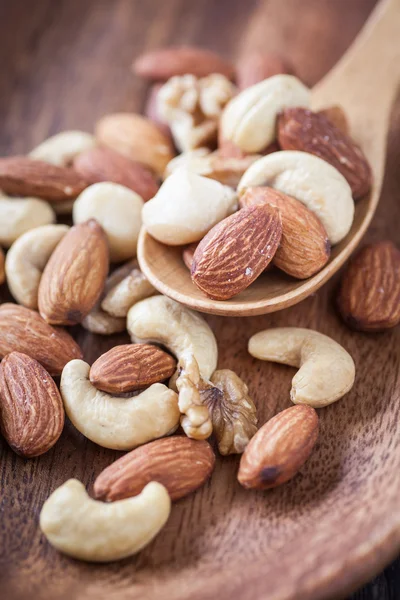 Assorted mixed nuts — Stock Photo, Image