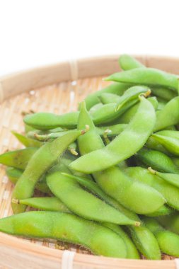 Soya fasulyesi haşlanmış bakla