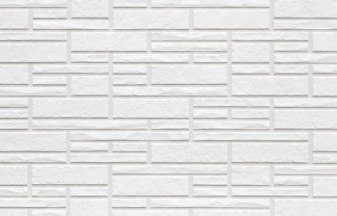 modern beyaz beton kiremit duvar