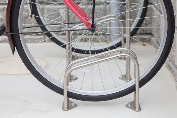 Bicycle outdoor parking space — Stock Photo, Image