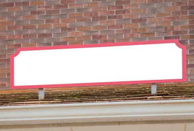 Bina büyük billboard