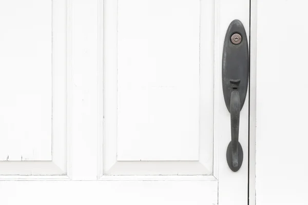 アンティークのドア ハンドル — ストック写真