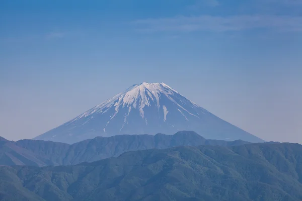 春山富士山顶 — 图库照片