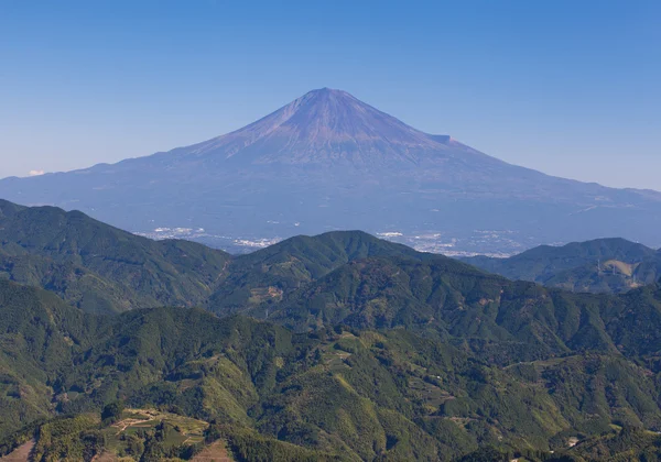 没有雪的山富士 — 图库照片