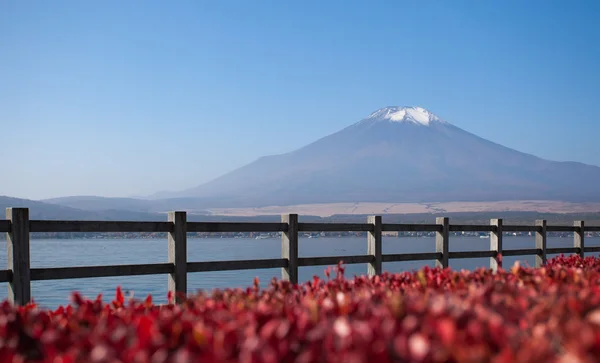 Berget Fuji och Yamanakako lake — Stockfoto