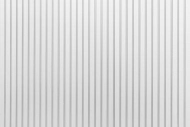 Beyaz oluklu metal doku yüzey 