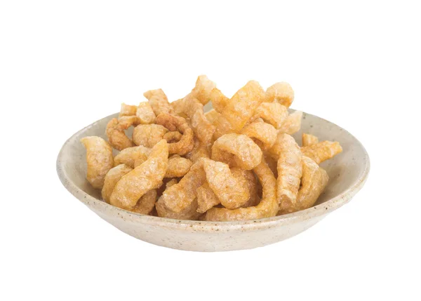 Pork crackling , Fried or roasted pork — Stock Photo, Image