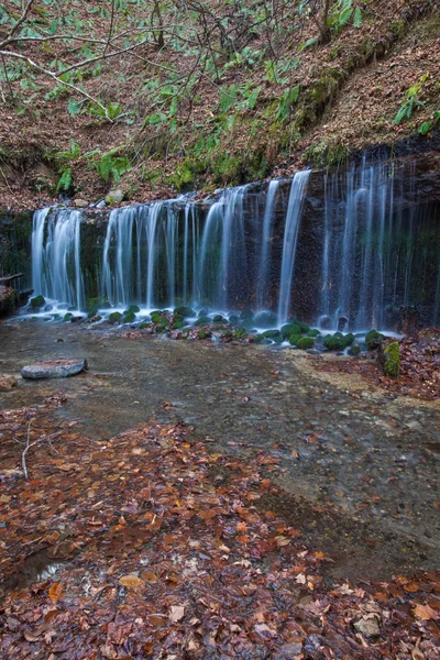Shiraito Waterfall in autumn season , — Stock Photo, Image