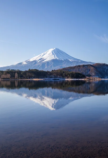 Mt.fuji am kawaguchiko-see — Stockfoto