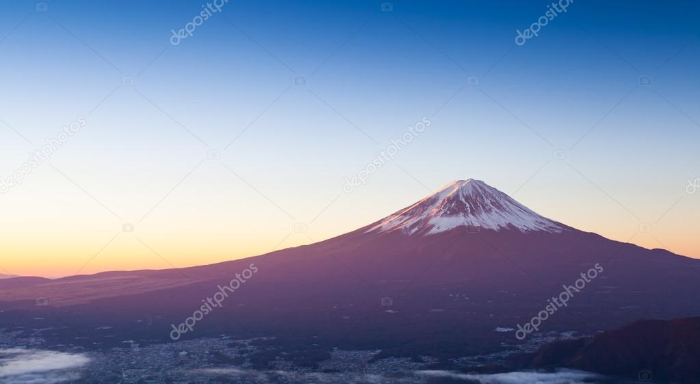 Mt.Fuji and Kawaguchiko lake 