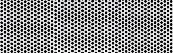 ホワイトスチールメッシュスクリーンパターンとシームレスな背景のパノラマ — ストック写真