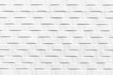 Çizgili ve pürüzsüz arkaplanı olan modern beyaz taş duvar