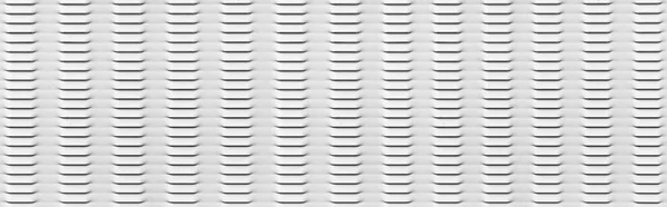 Panorama White Iron Sheet Fence Pattern Seamless Background — Stock Photo, Image