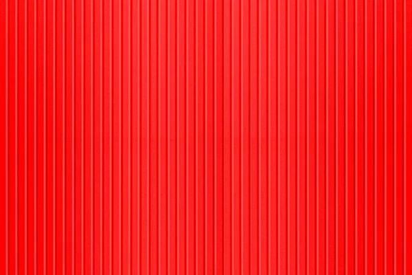 Red Corrugated Metal Background Texture Surface Galvanize Steel — Stock Photo, Image