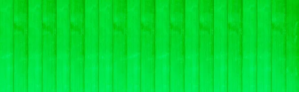 Panorama Wood Plank Green Timber Texture Seamless Background — Stock Photo, Image