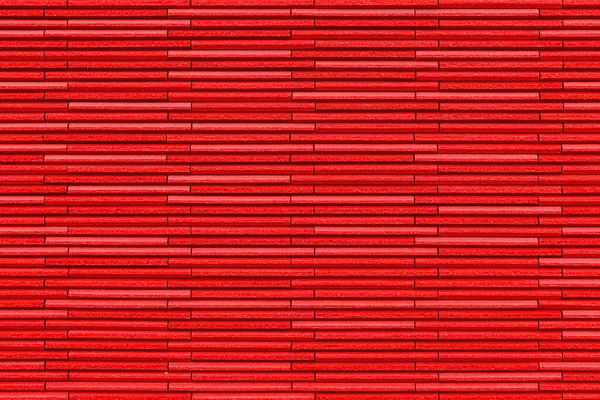 Moderne Mauer Aus Rotem Stein Mit Streifenstruktur Und Nahtlosem Hintergrund — Stockfoto