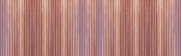 Panorama Von Rostigen Alten Verzinkten Zaun Textur Und Nahtlosen Hintergrund — Stockfoto