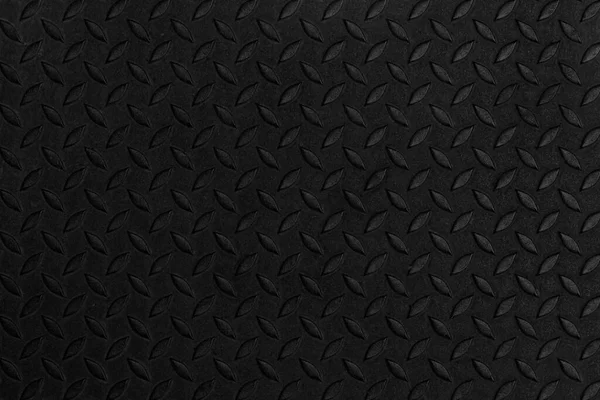 Black Diamond Steel Plate Floor Pattern Seamless Background — Stock Photo, Image