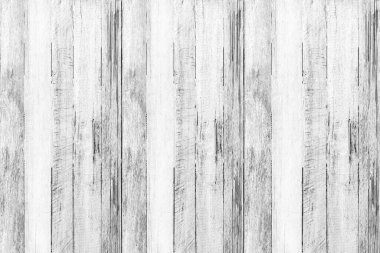 Eski beyaz, eski, ahşap duvar deseni ve pürüzsüz arka plan.