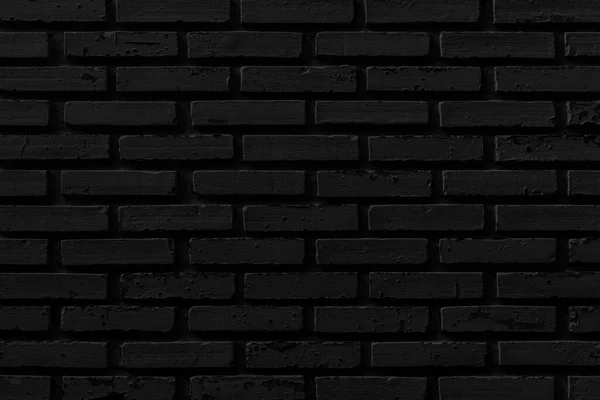 Vintage Zwarte Stenen Muur Patroon Naadloze Achtergrond — Stockfoto