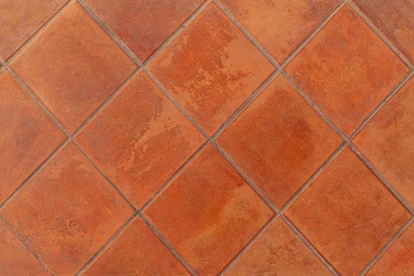 Brown Porcelain Floor Tiles Pattern Background Seamless — Stock Photo, Image