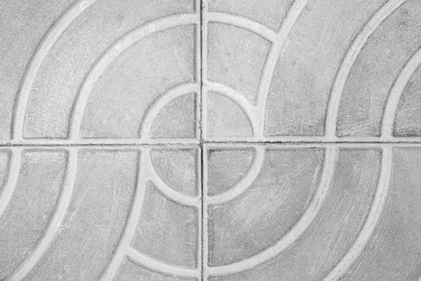 White Sandstone Floor Tile Circular Pattern Texture Background Seamless — Stock Photo, Image