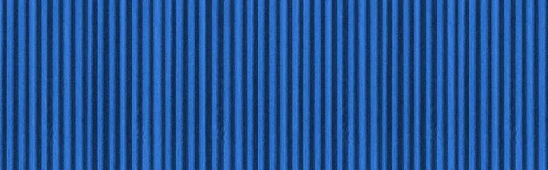 Panorama Nova Cerca Galvanizada Azul Com Textura Padrão Fundo Sem — Fotografia de Stock