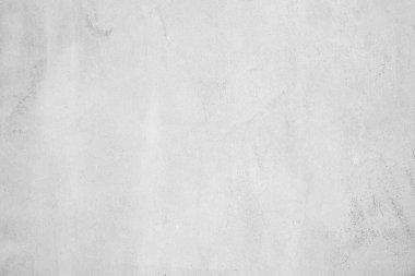 Beyaz çimento duvar, eski bir leke dokusu ve dikeni yok.