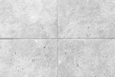 Açık hava beyaz blok taş zemin şablonu ve arka plan pürüzsüz