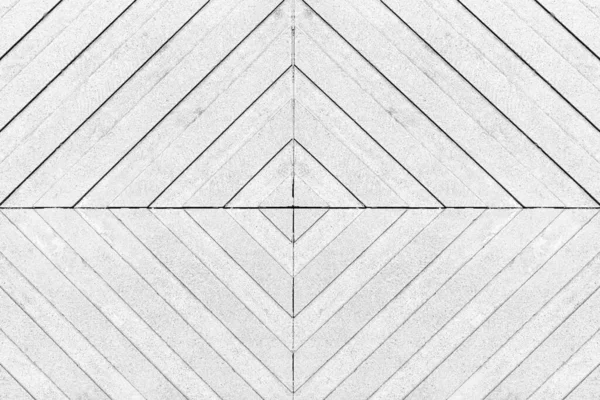 Exteriér Bílá Keramická Podlaha Dlaždice Linií Vzory — Stock fotografie