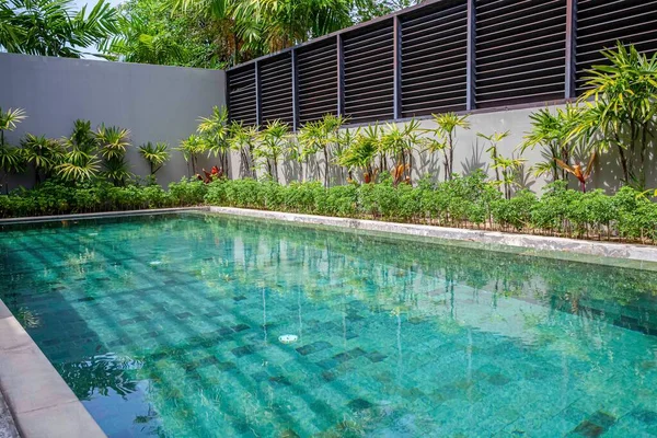 Small Swimming Pool Small Garden Pool Villa — Stock Photo, Image