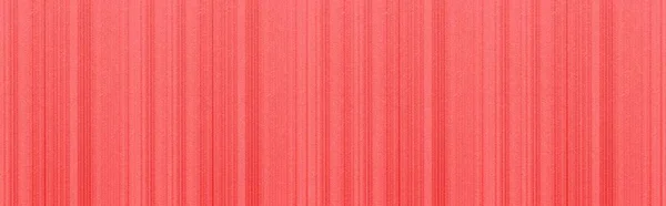 Panorama Van Rood Papier Met Strepen Patroon Textuur Achtergrond Naadloos — Stockfoto