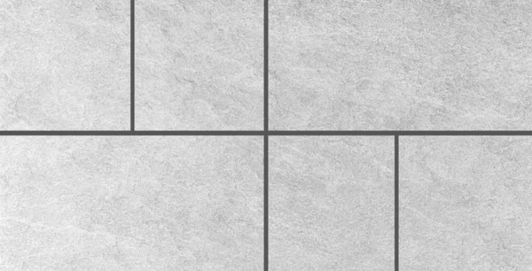 Panorama White Cement Tile Floor Building Pattern Seamless Background — Stock Photo, Image