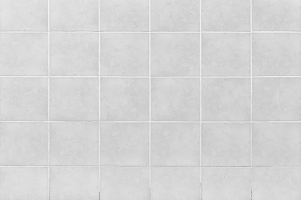 Fehér Kerámia Fali Csempe Textúra Háttér Zökkenőmentes — Stock Fotó
