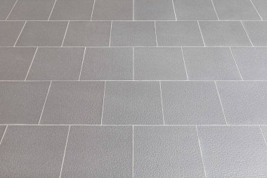 Perspektif Manzaralı Monoton Beyaz Tuğla Taş Köşkü Sokak Yolu Zemininde