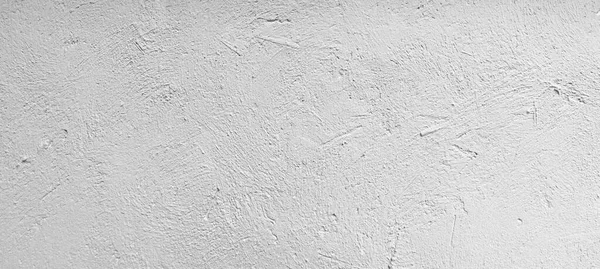 Panorama Exteriéru Cementová Stěna Budovy Natřena Bíle Drsnou Povrchovou Texturou — Stock fotografie
