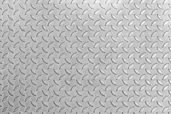 Sliver Diamond Steel Plate Bodenmuster Und Nahtloser Hintergrund — Stockfoto