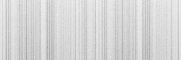 Panorama Parede Plástico Branco Liso Com Linhas Textura Padrão Fundo — Fotografia de Stock